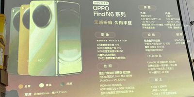 OPPO Find N6 bị rò rỉ ảnh quảng cáo kèm thông số cấu hình?