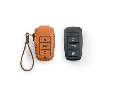 Bao da chìa khóa VF5 Nút bấm