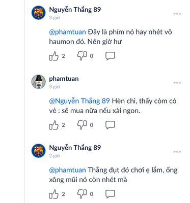 Thằng Nguyễn Thắng 89 này nó bị cái gì đó, vào bài mình chửi bới lung tung, xuyên tạc