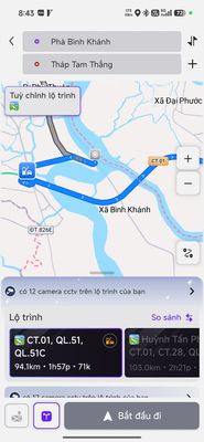 Vietmap đã update tuyến cao tốc Bến Lức - Long Thành còn GG Maps thì chưa. Chắc phải vài ngày nữa...