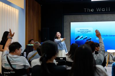 Đi dự workshop ở Samsung 68. Nguyễn Hữu Đan Anh nói về AI và các tính năng hay ho trên Galaxy S26...