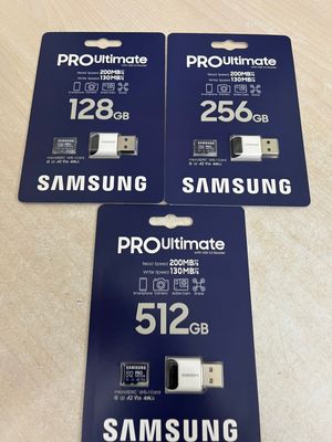 PRO Ultimate là dòng microSDXC UHS-I hỗ trợ quay video 4K UHD mới của Samsung, được phát hành vào...