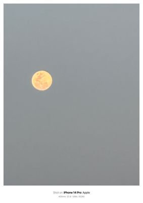 iphone 14 Pro và trăng rằm.