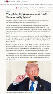 Trước ngày 28-2, tức trước khi Mỹ tấn công Iran giá dầu thế giới hiện đang rất rẻ, tàu bè qua eo...