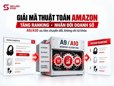 GIẢI MÃ THUẬT TOÁN AMAZON: BÍ KÍP TĂNG RANKING VÀ NHÂN ĐÔI DOANH SỐ