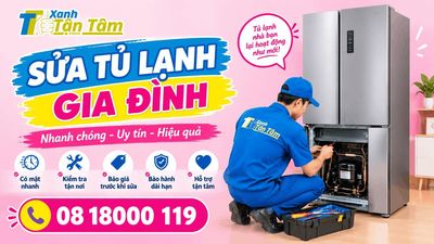 Sửa Tủ Lạnh Gia Đình TPHCM Tận Nhà - Phục Vụ Nhanh Chóng