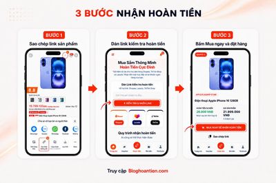 WEBSITE MUA SẮM HOÀN TIỀN CỰC HOT – MUA LÀ CÓ TIỀN VỀ