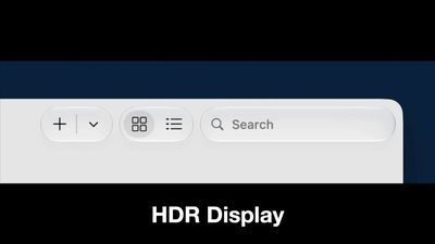 Giao diện Liquid Glass trên macOS Golden Gate beta hiển thị đẹp hơn với màn OLED HDR