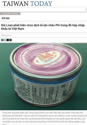 Chia buồn cùng các fan patê, có lẽ mấy vụ patê dính virus tả lợn châu Phi từ chục năm trước rồi...