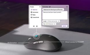 Logitech ra mắt chuột máy tính có nút gọi AI