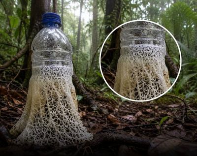 Nấm ăn rác nhựa nhìn hay ghê anh em