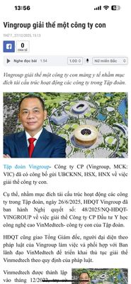 Hiệu ứng domino đã bắt đầu với Vingroup?!