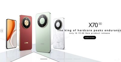 18 giờ tối nay (15/7/2025) là sự kiện ra mắt HONOR X70 5G - dự kiến là smartphone có dung lượng...