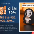 [QC] Khắc Tên Xả Kho 2025: Mua 1 tặng 1 Ví SEN