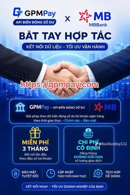 GPMPay free 3 tháng