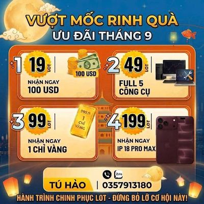 LỜI MỜI GIA NHẬP THỊ TRƯỜNG VÀNG