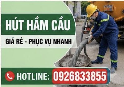 HÚT HẦM CẦU THỦ DẦU MỘT – CÓ MẶT NHANH, GIÁ HỢP LÝ
