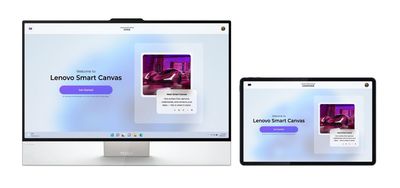 Khái niệm Lenovo Smart Canvas là một ý tưởng trải nghiệm đa thiết bị hoàn toàn mới, được thiết kế...