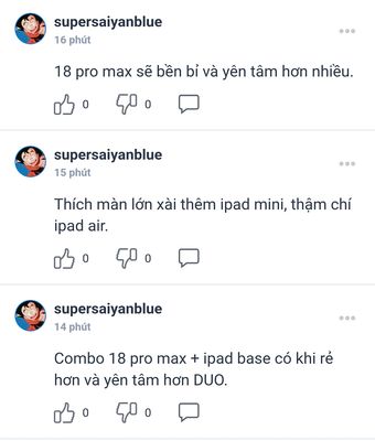 1 chia sẽ về xài iphone từ bửu thịn