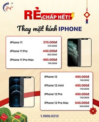 DEAL thay mặt kính iPhone quá đã.