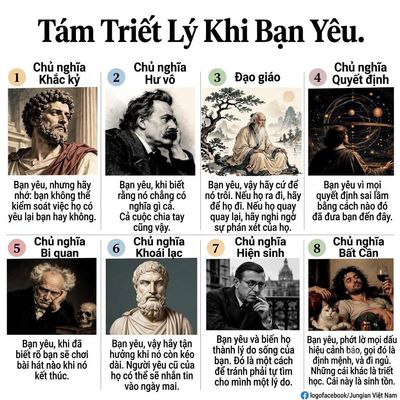 Một góc nhìn đầy trào phúng và sâu sắc khi soi chiếu tình yêu qua lăng kính của 8 trường phái...
