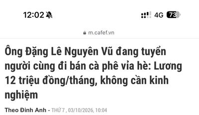 Anh em nào thất nghiệp thì lẹ đi. Nguyễn bửu thịnh ơi, tham khảo lẹ nha em.