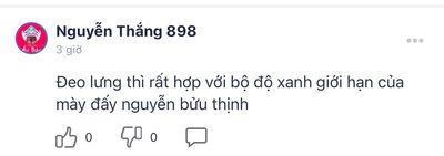Cỡ nào cũng kiếm chuyện, ai chịu nỗi thằng nguyễn ngọc thắng này