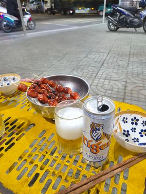 Làm vài lon.
