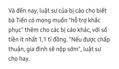 Có khi nào con này nó nộp thêm 100 tỏi rồi thả tự do luôn ko. Bước 1 là tòa bảo nôn thế nào thì...