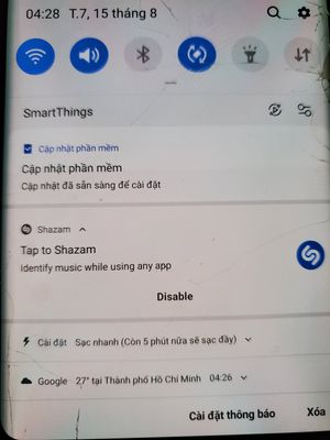 Méo tin là con galaxy note 8 đồ cổ vẫn còn nhận được bản cập nhật từ samsung dù chỉ là bản cập...